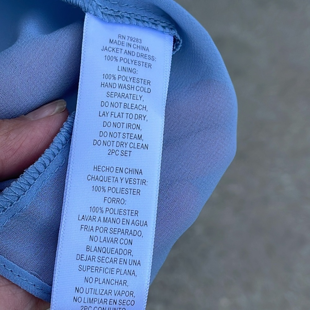 ALEX EVENINGS Short Embroidered Sheath Dress With Open Jacket - Picture 11 of 12